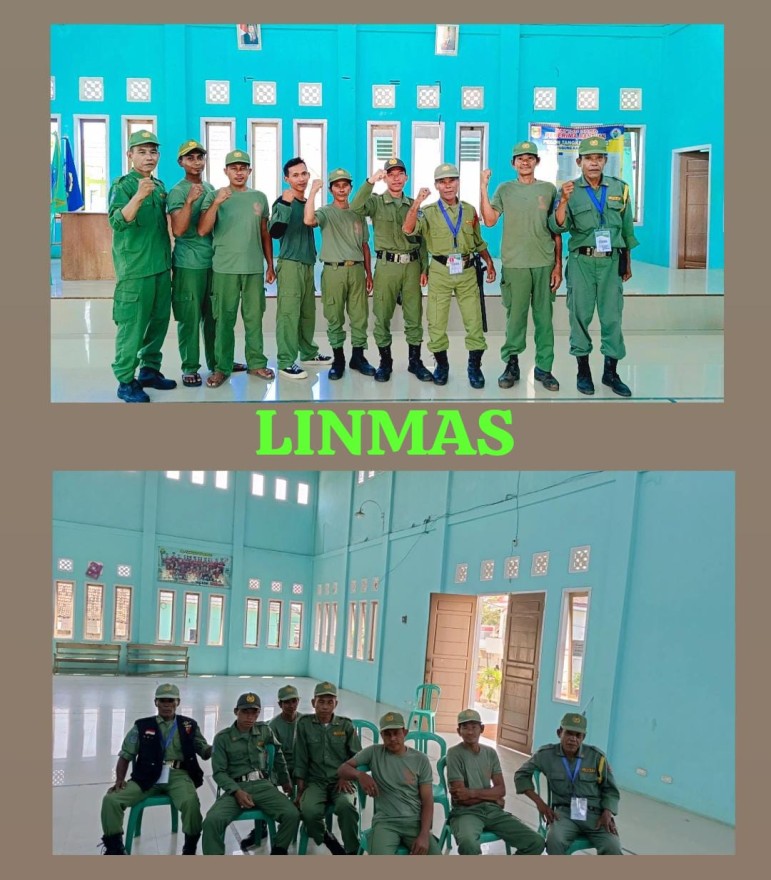 Koordinasi LINMAS dan Pembagian Insentif di Pekon Tangkit Serdang
